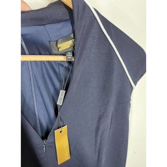 Alexia Admor Niamah Jumpsuit Size XL Navy - Picture 5 of 7